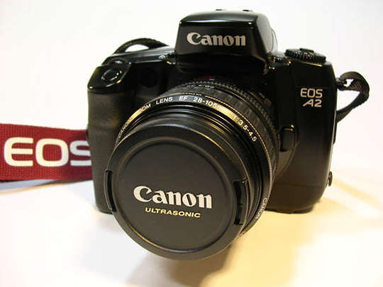 �L���m��EOS A2(EOS5�̖k�Ė���)�{�f�B+����USM28-105mm+�o�b�O 